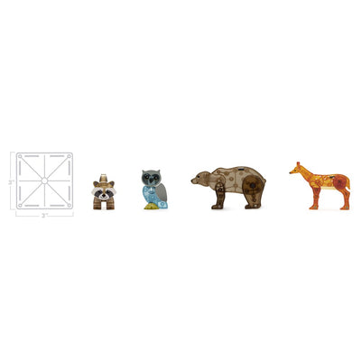 MAGNA-TILES - Forest Animals - 25 Piece Set