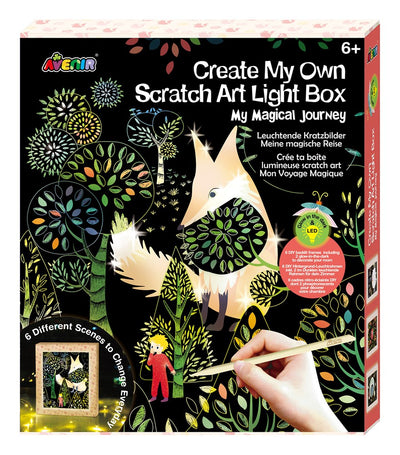 Avenir - Create My Own Scratch Art Light Box - My Magical Journey