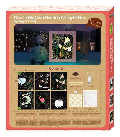 Avenir - Create My Own Scratch Art Light Box - My Magical Journey