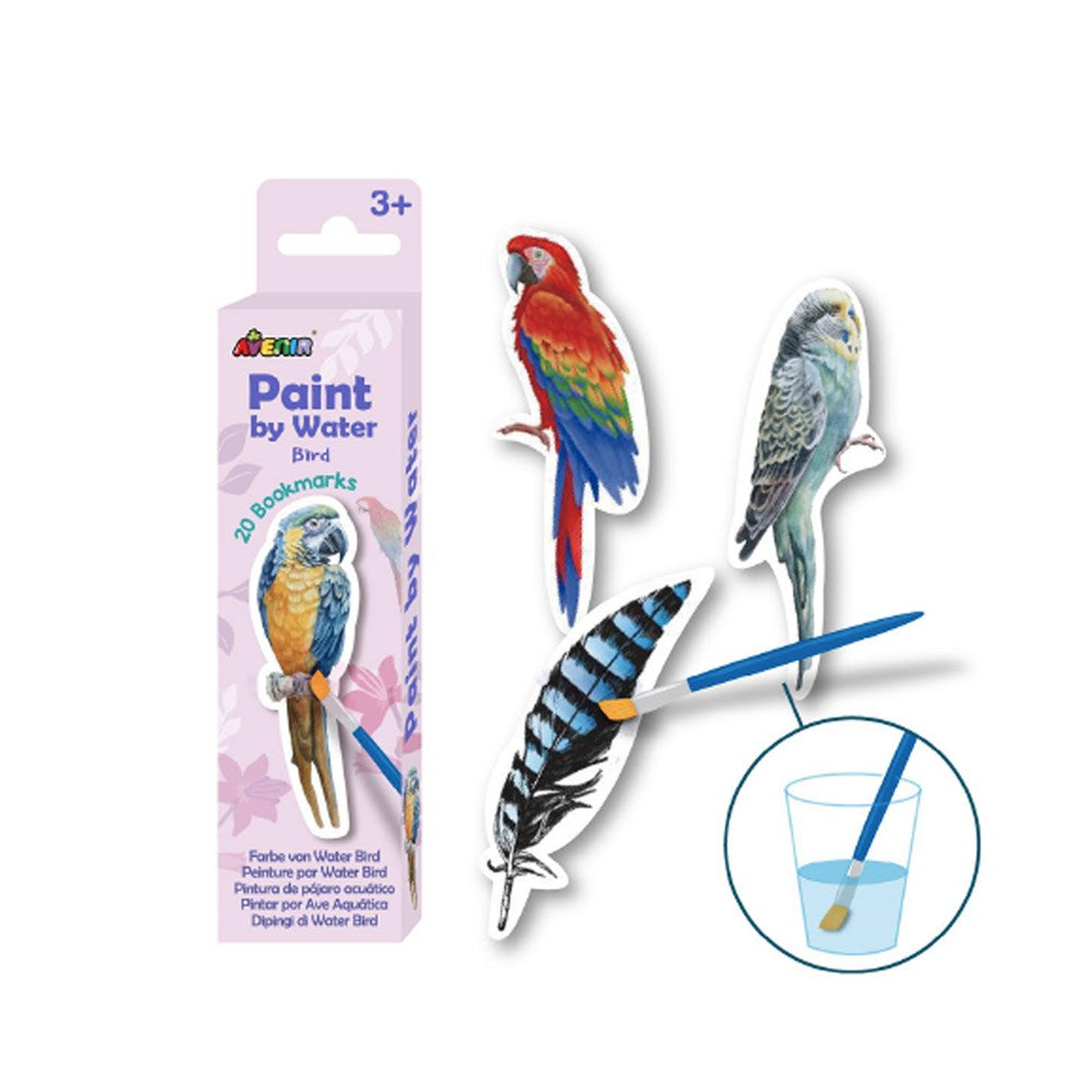 Avenir - Paint by Water - Bookmarks - Bird