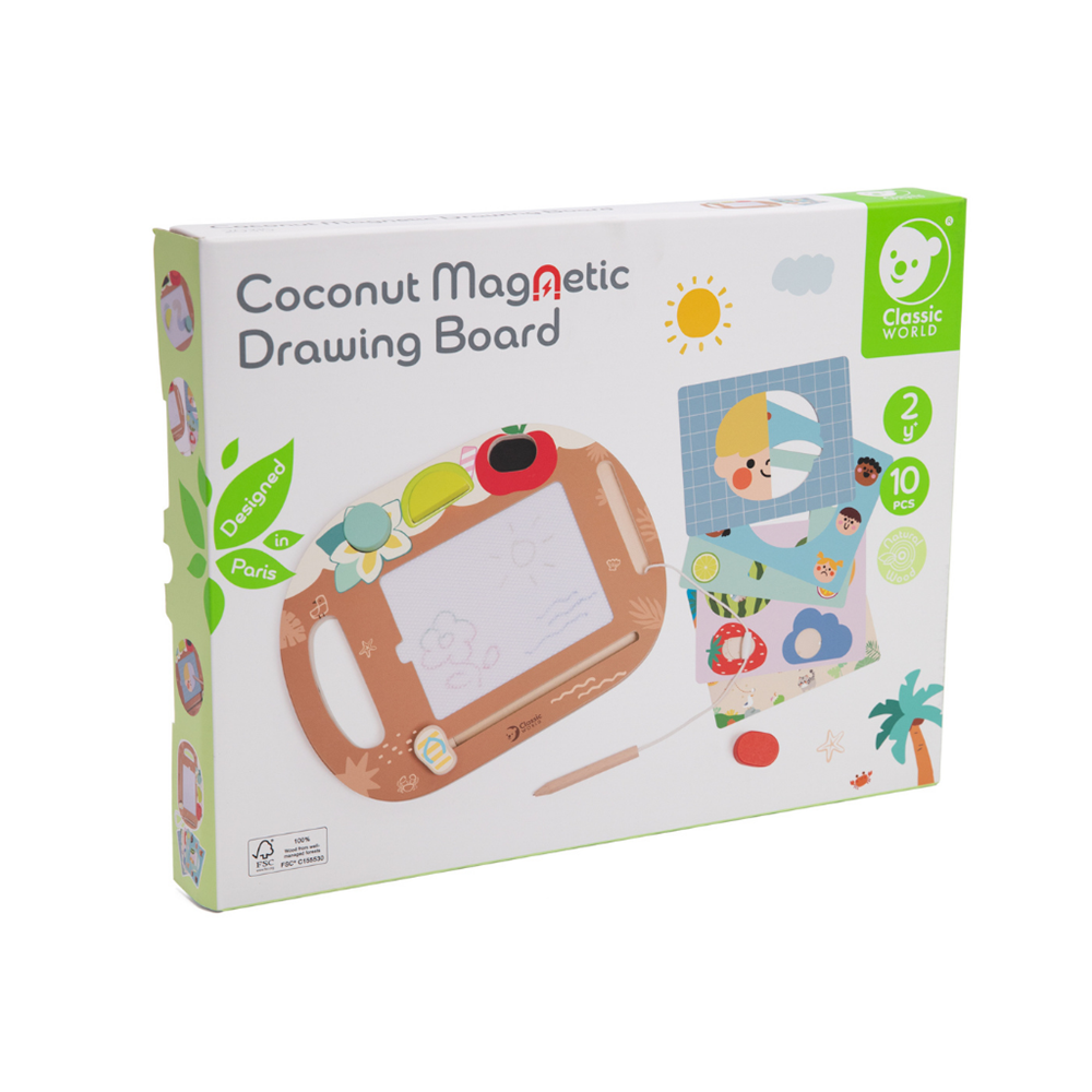 Classic World - Coconut Magnetic Drawing Board