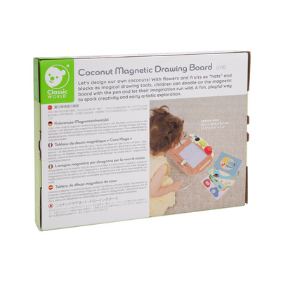 Classic World - Coconut Magnetic Drawing Board