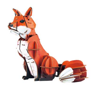mierEdu - Adjustable 3D Puzzle - Red Fox Mini