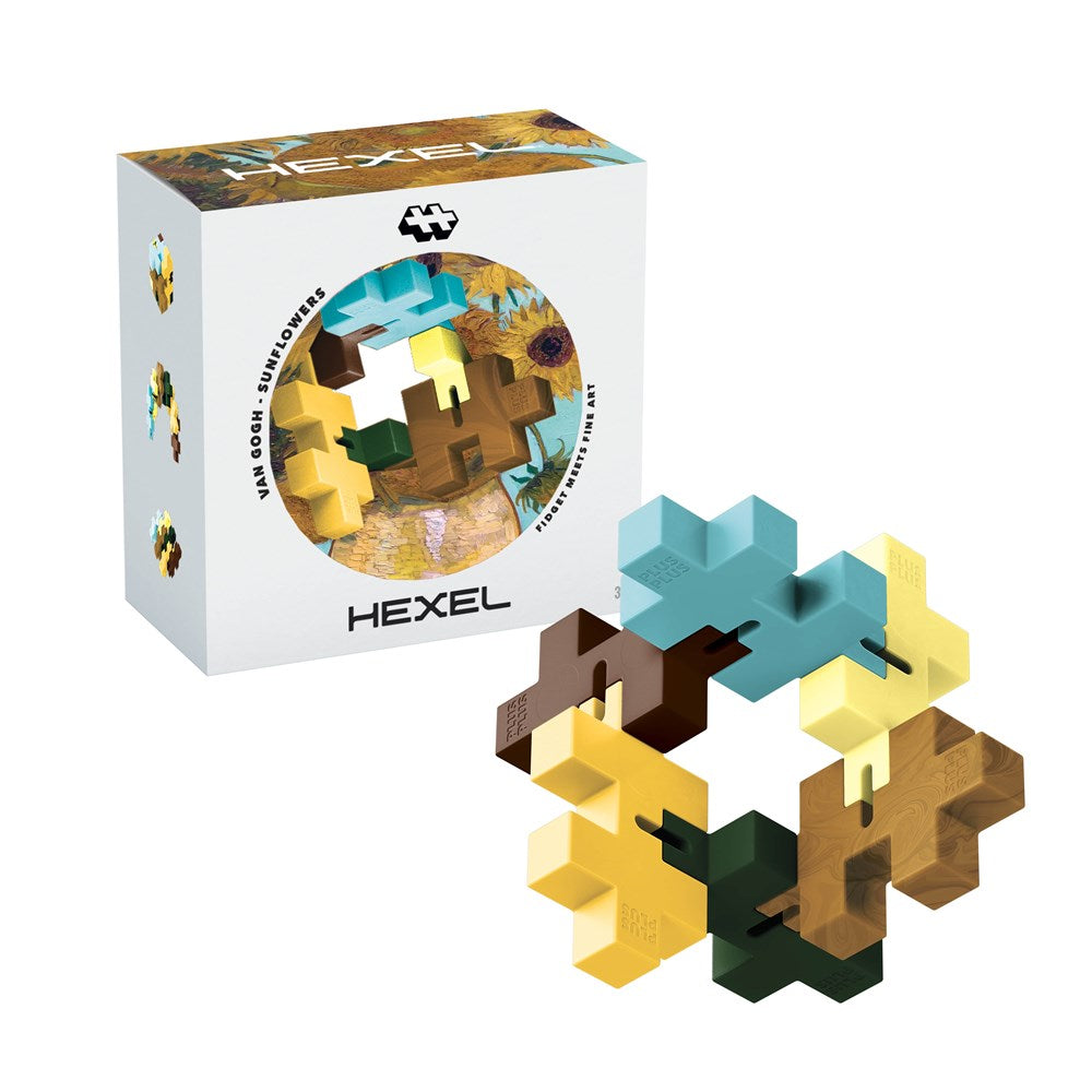 Plus-Plus - HEXEL - Van Gogh - Sunflowers