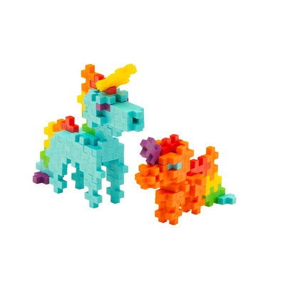 Plus-Plus - Rainbow Unicorns - 100pc Tube