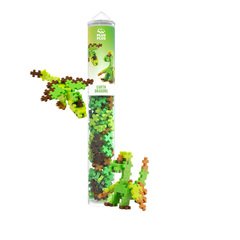 Plus-Plus - Earth Dragons - 100pc Tube