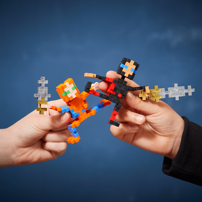 Plus-Plus - Ninjas - 100 pcs Tube