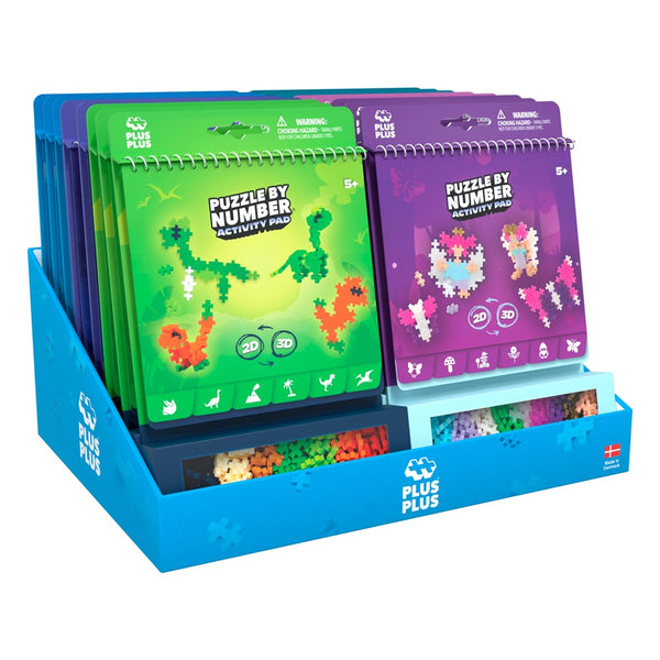 Plus-Plus - Activity Pad - Display 16pcs - Johnco