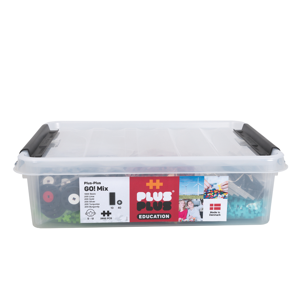 Plus-Plus - Go! Mix - 2600pcs