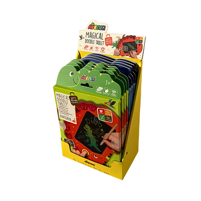 Avenir - LCD Artidoodle Board - Dinosaur - 8 Unit Display