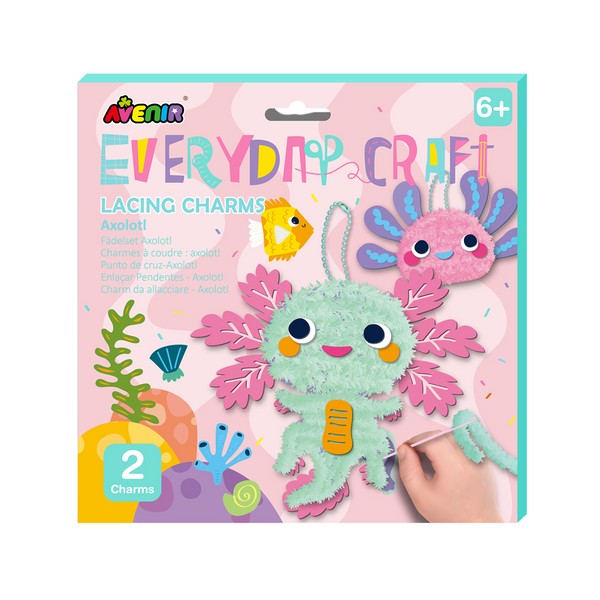 Avenir - Everyday Craft - Lacing Charms - Axolotl - Johnco