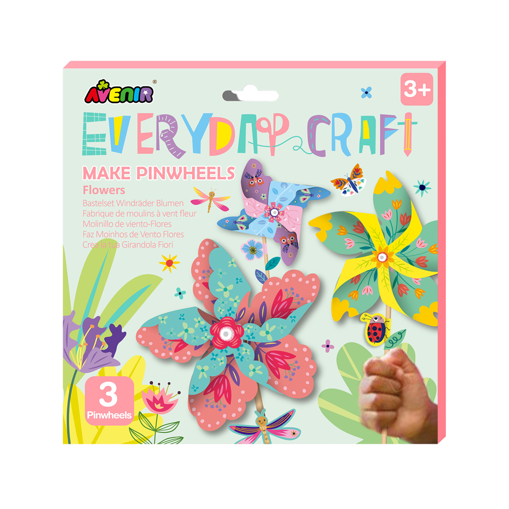Avenir - Everyday Craft - Make Pinwheels Flowers