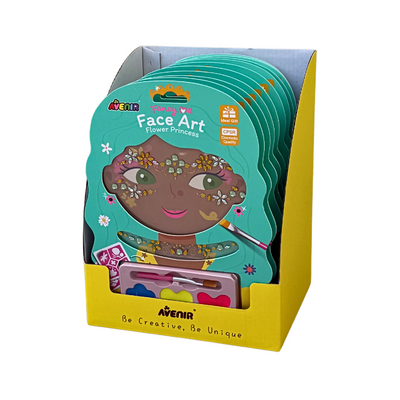 Avenir - My Creative Face Art Kit - Flower Princess - 12 Unit Display