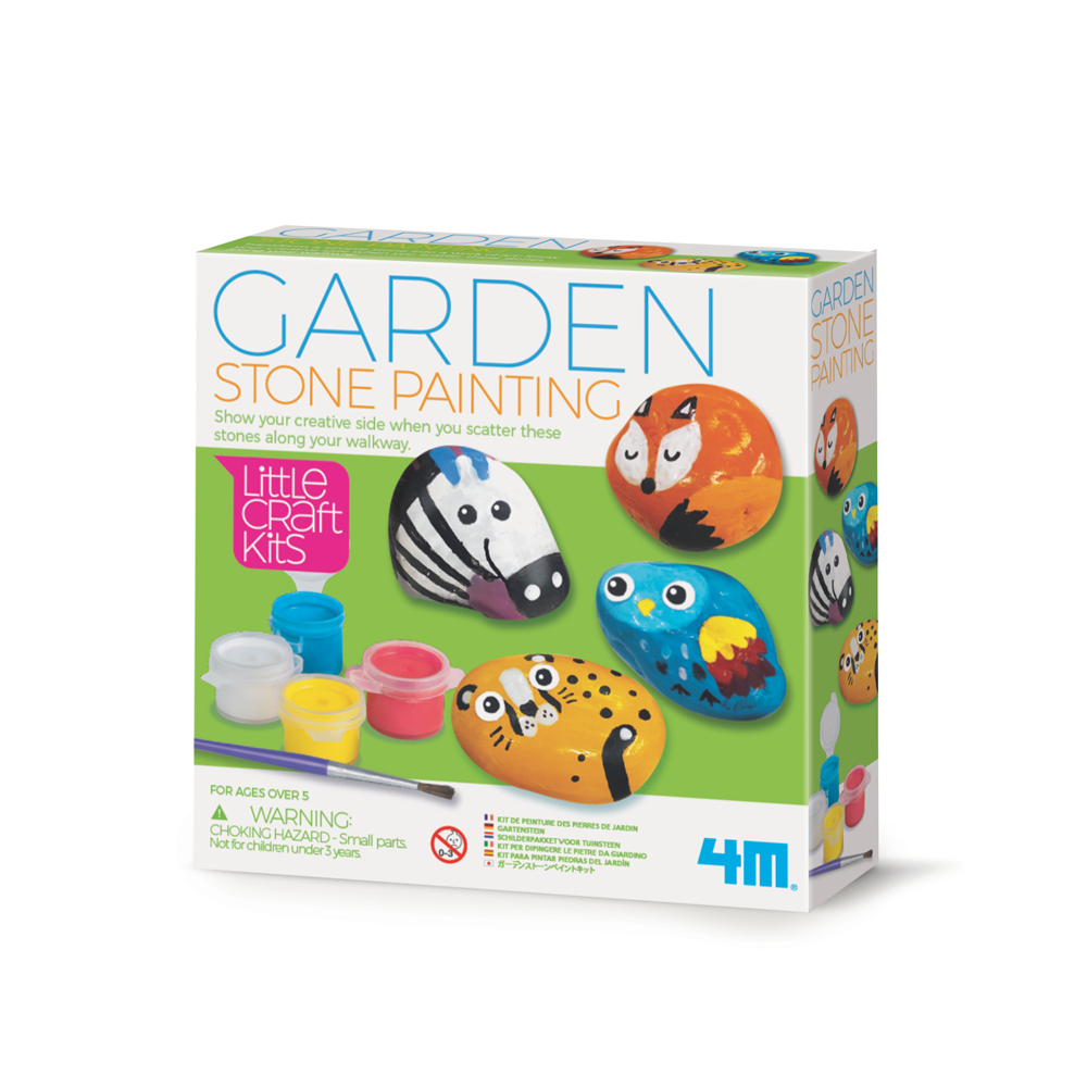 4M - Little Craft - Garden Stone Painting