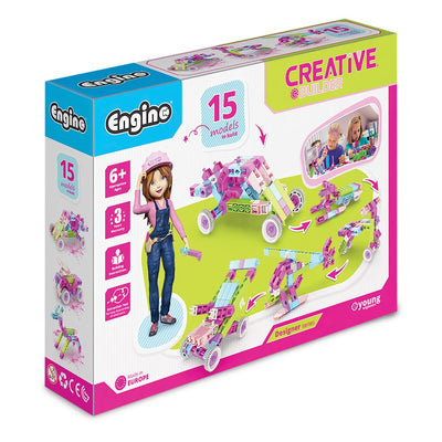 Engino - Creative Builder - Designer Set - 15 Models