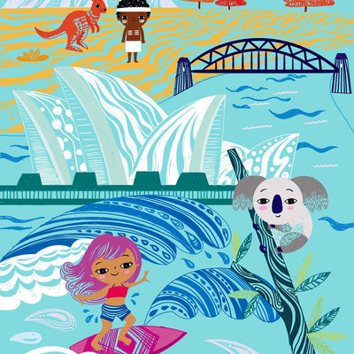 Avenir - A5 Scratch Book - Travel the World - 8 Unit Display