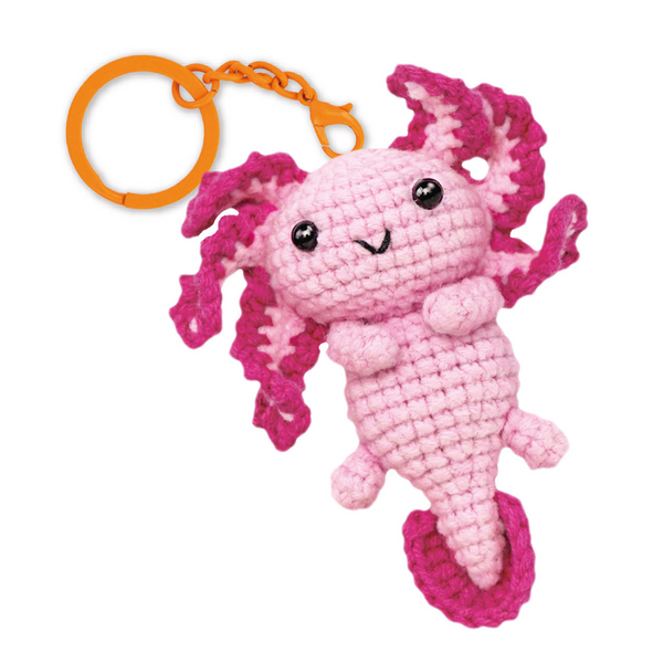 Avenir - Crochet Keychain - Love Axolotl - Johnco
