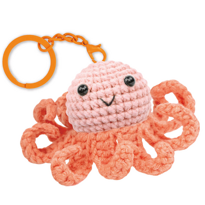 Avenir - Crochet Keychain - Dancing Octopus