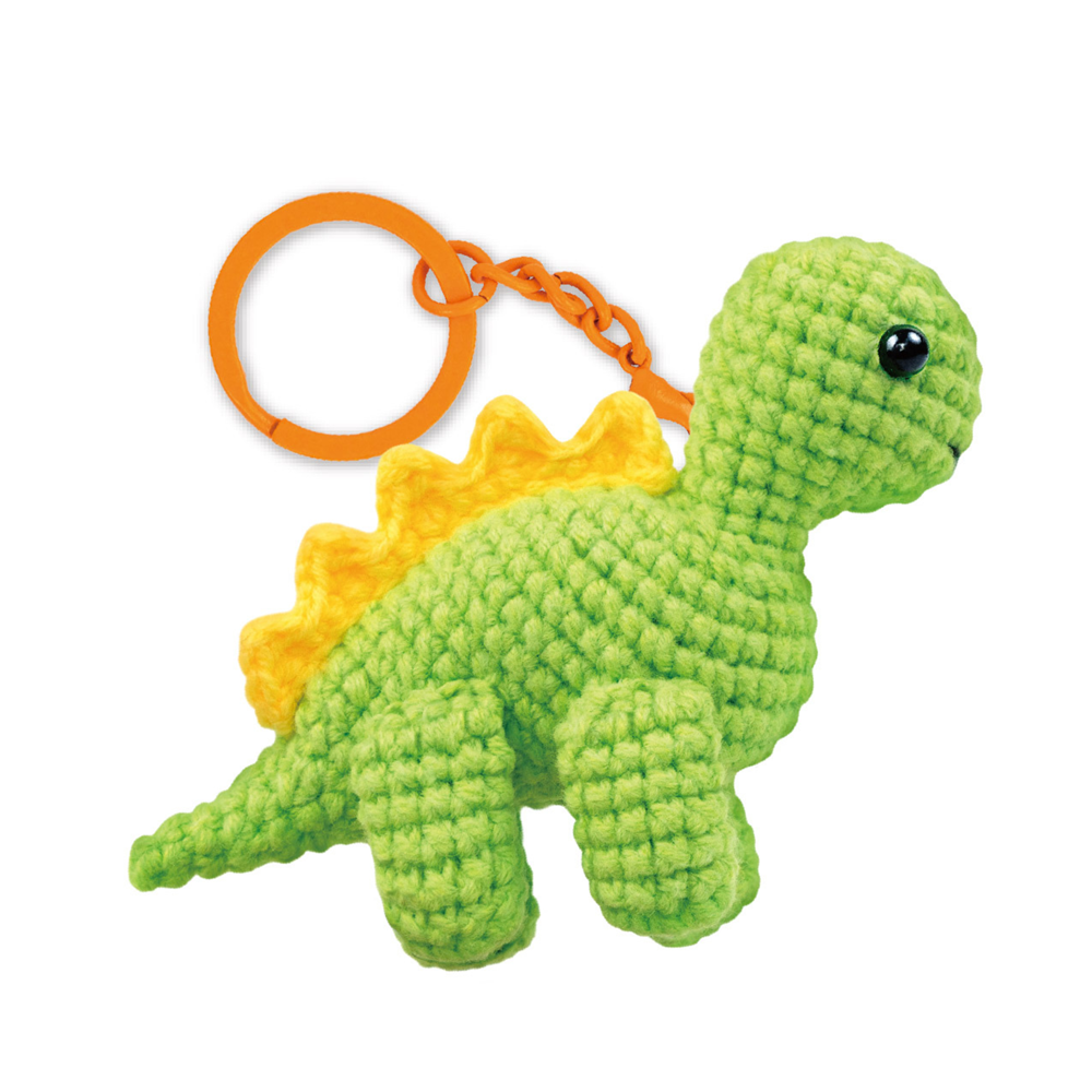 Avenir - Crochet Keychain - Baby Stegosaur - Johnco