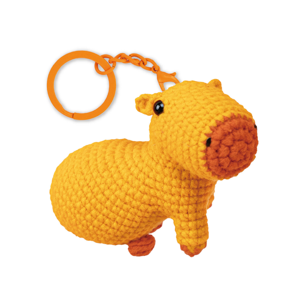 Avenir - Crochet Keychain - Calm Capybara - Johnco