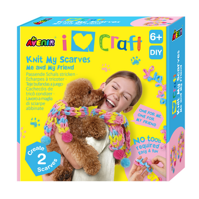 Avenir - I Love Craft - Knit My Scarves - Me and My Friend