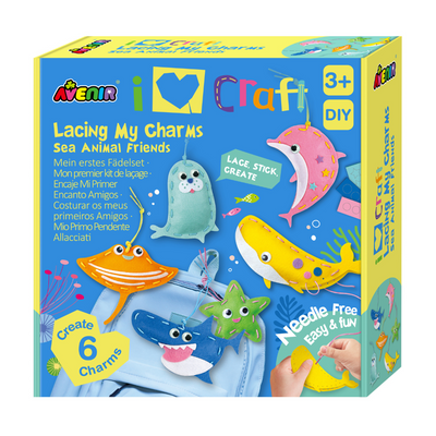 Avenir - I Love Craft - Lacing My Charms - Sea Animal Friends