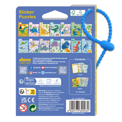 Avenir - Pocket Craft - Sticker Puzzles