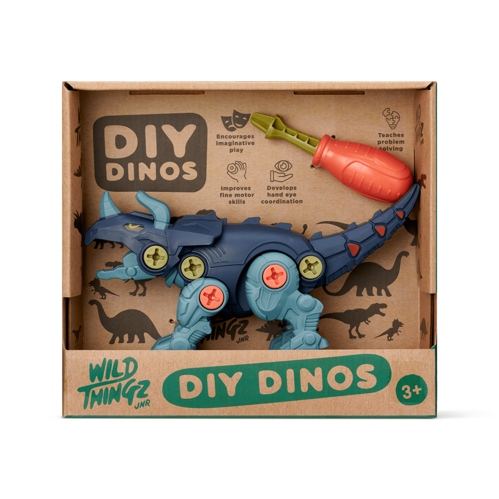 Johnco - Wild Thingz - DIY Dino - Triceratops
