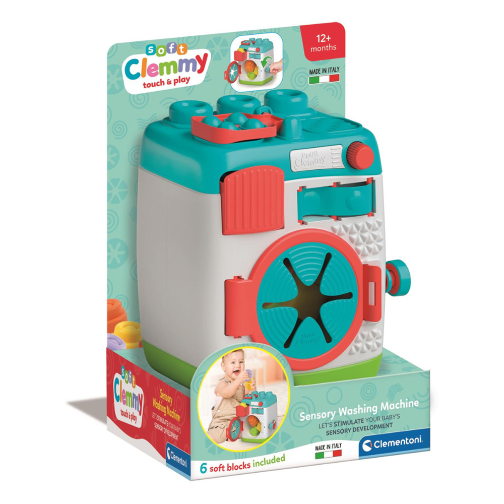 Clementoni - Soft Clemmy - Sensory Washing Machine
