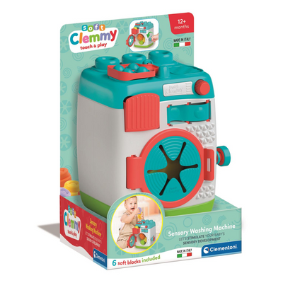 Clementoni - Soft Clemmy - Sensory Washing Machine