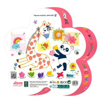 Haku Yoka - Shaped Crayons - Garden Finger Crayon