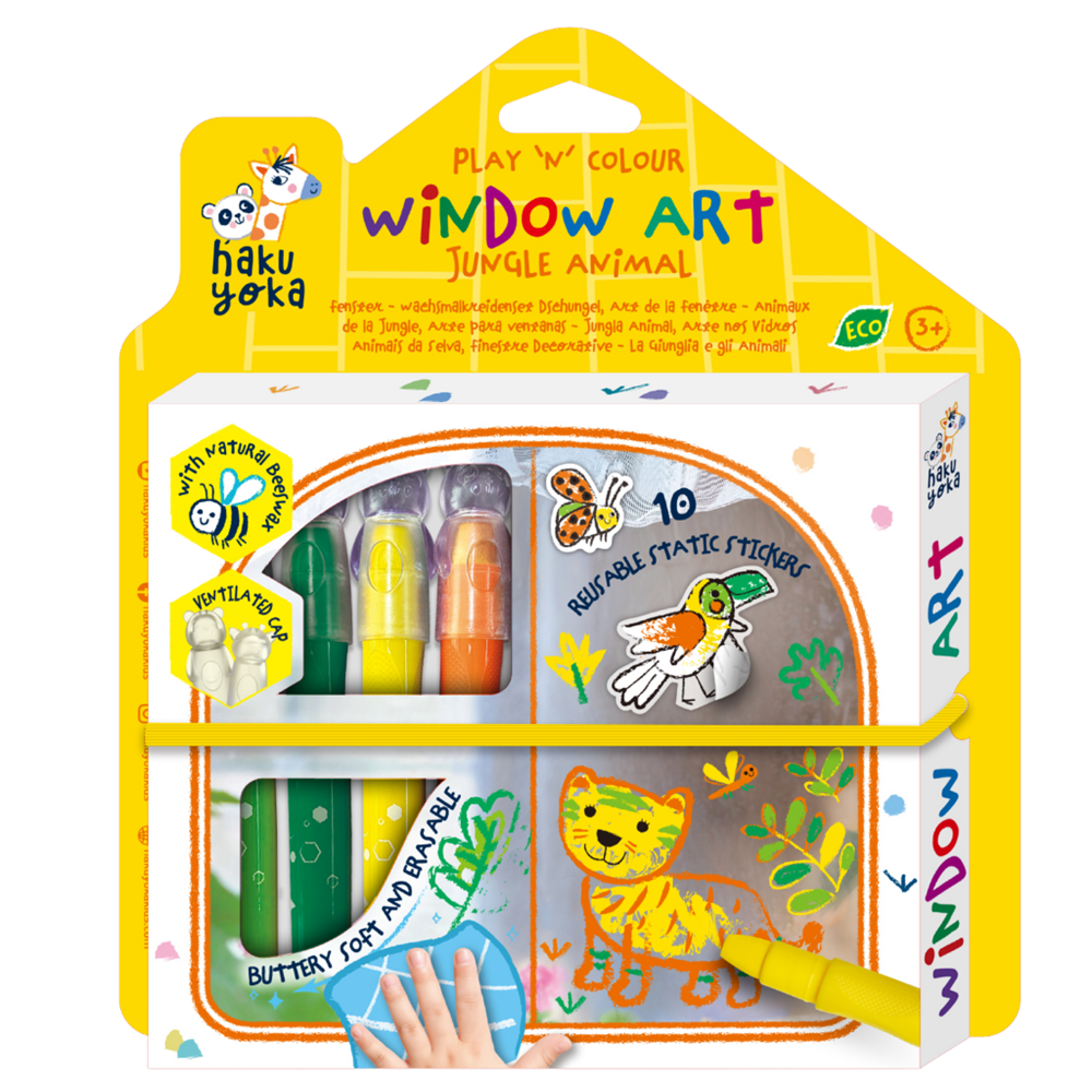 Haku Yoka - Window Art - Jungle Animal