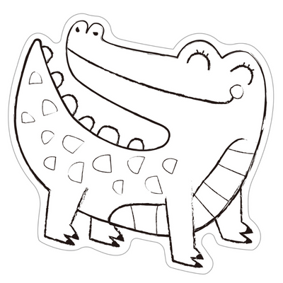 Haku Yoka - Window Art - Jungle Animal