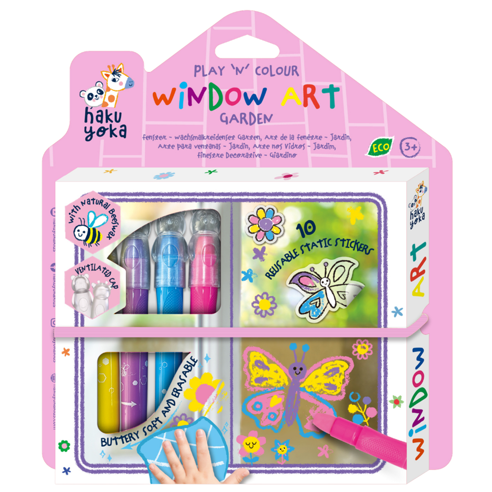 Haku Yoka - Window Art - Garden