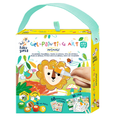 Haku Yoka - Art To Go - Gel Painting Art - Animals