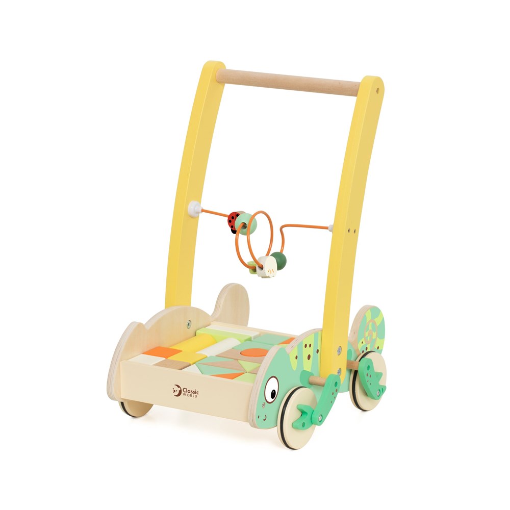 Classic World - Baby Walker with Blocks