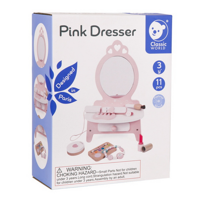 Classic World - Pink Dresser