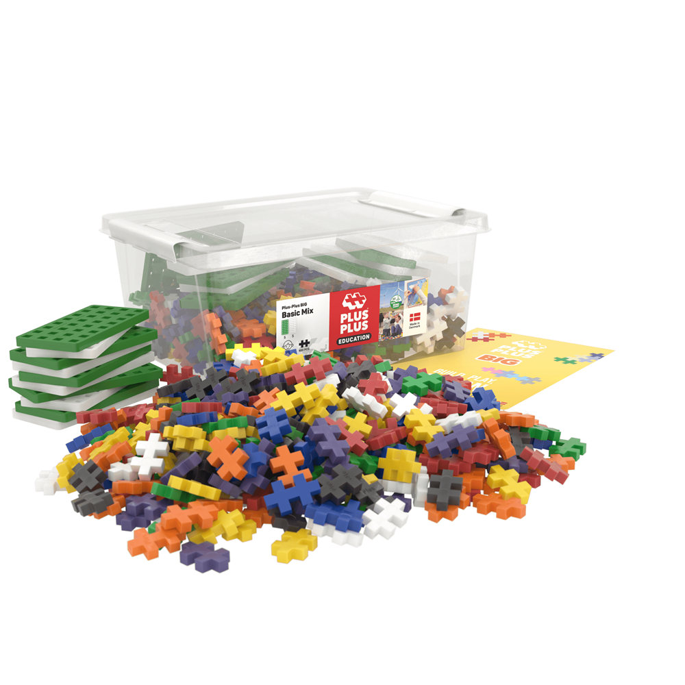 Plus-Plus - BIG 400 Basic + 10 Baseplates