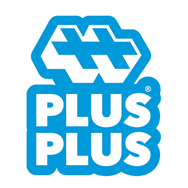 Plus Plus Graphics Plus-Plus Logo Floor Sticker - Blue 40x40cm - Johnco