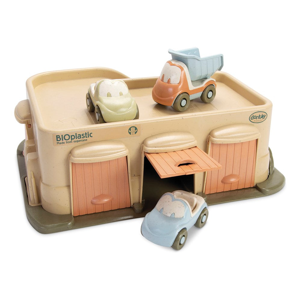 Dantoy - BIOplastic - Garage + 3 Cars - Johnco