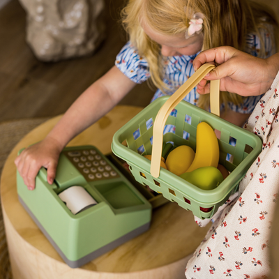 Dantoy - Green Garden - Grocery Basket Set