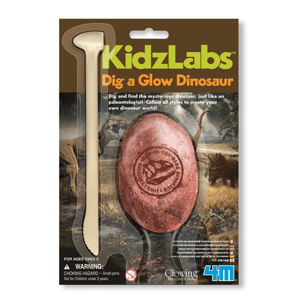 4M - Kidzlabs - Dig a Glow Dinosaur