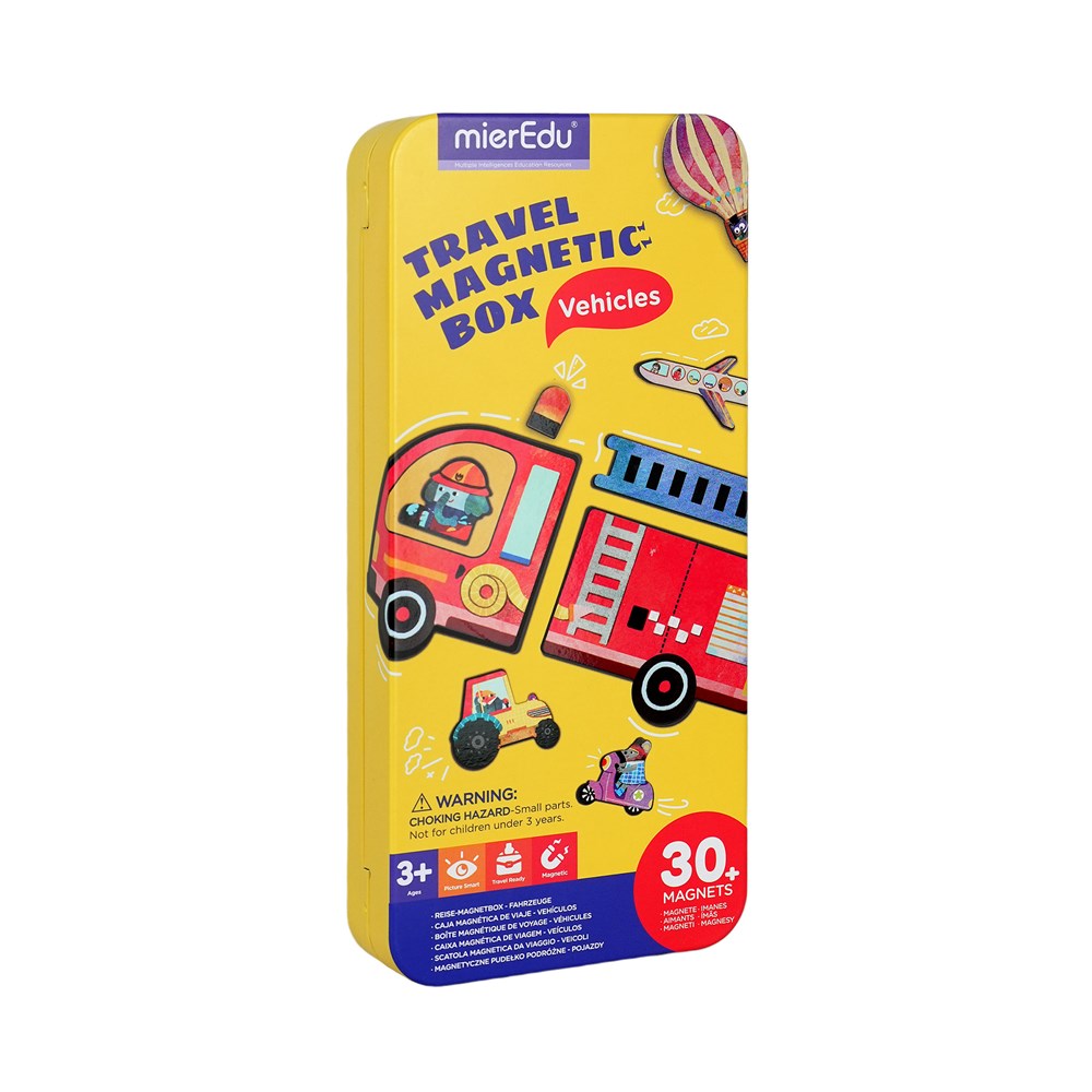 mierEdu - Travel Magnetic Box - Vehicles
