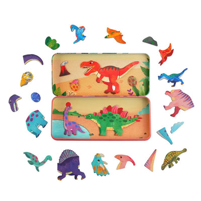 mierEdu - Travel Magnetic Box - Dinosaur Land