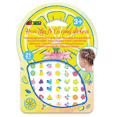 Avenir - Fancy Me - Hair Clips and Earring Stickers - 18 Unit Display