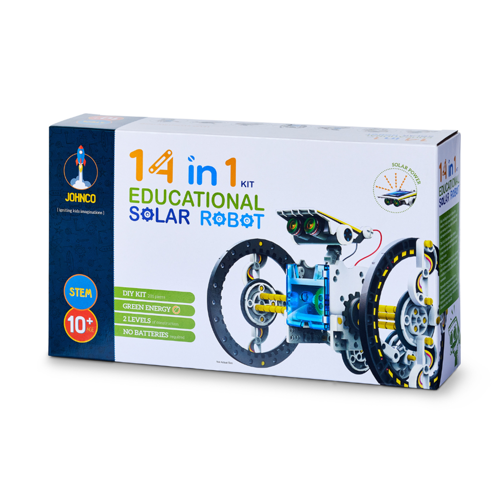 Johnco - 14 in 1 Educational Solar Robot