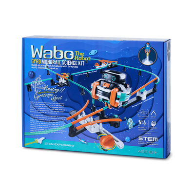 Johnco - Wabo the Robot - Gyro Monorail Science Kit
