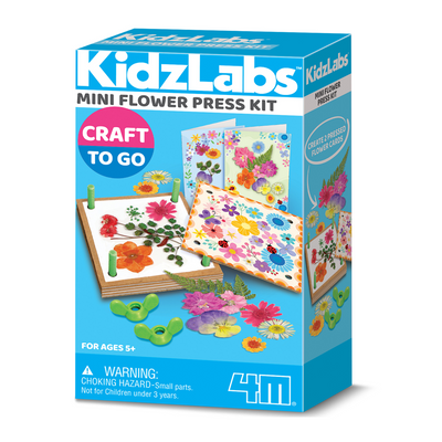 4M - KidzLabs - Craft To Go - Press, Origami & Knit - 18 Unit Display