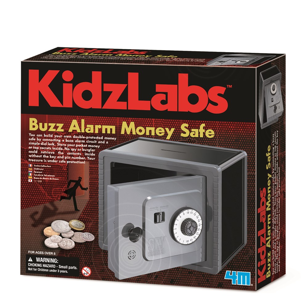 4M - KidzLabs - Money Safe Kit - Johnco