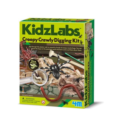 4M - KidzLabs - Creepy Crawly Digging Kit